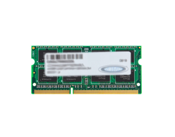 Origin Storage 8GB DDR3 1600MHz SODIMM 2Rx8 Non-ECC 1.35V - 8 GB - 1 x 8 GB - DDR3 - 1600 MHz - 204-pin SO-DIMM - Green