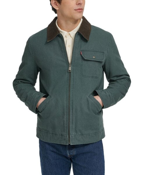 Levi’s® Men's Cotton Canvas Zip-Front Utility Jacket