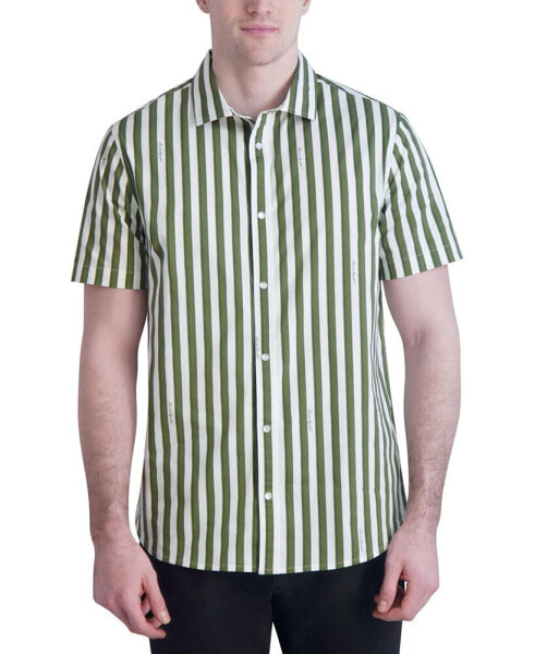 Men's Woven Stripe Shirt