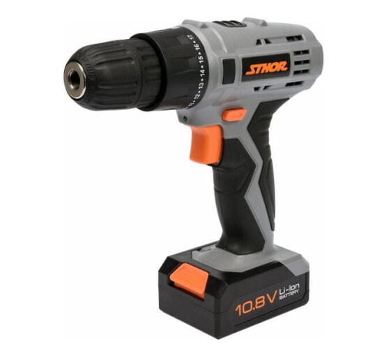 Электрическая дрель TOYA STHOR DRILL / DRIVER 10,8 В 1 x 1,3 Ач Li-Ion 1 СКОРОСТЬ, 700 об / мин, 10 мм 78981