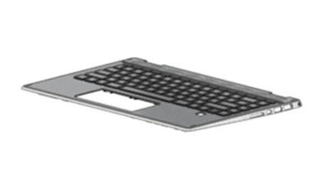 HP L53785-DH1 - Housing base + keyboard - Nordic - Keyboard backlit - HP - Pavilion x360 14-dh