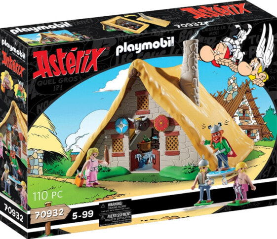 Игровой набор Playmobil Астерикс Хижина Мажестикса 70932