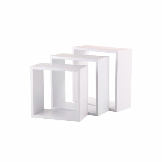 Shelves 5five Cubes White 3 Pieces MDF Wood