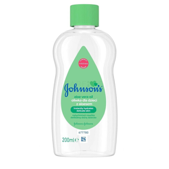 Johnson´s Baby Oil Aloe Vera 200 ml körperöl für Kinder