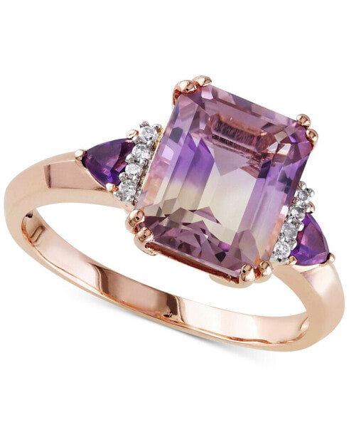 Кольцо Macy's Ametrine & Amethyst Statement