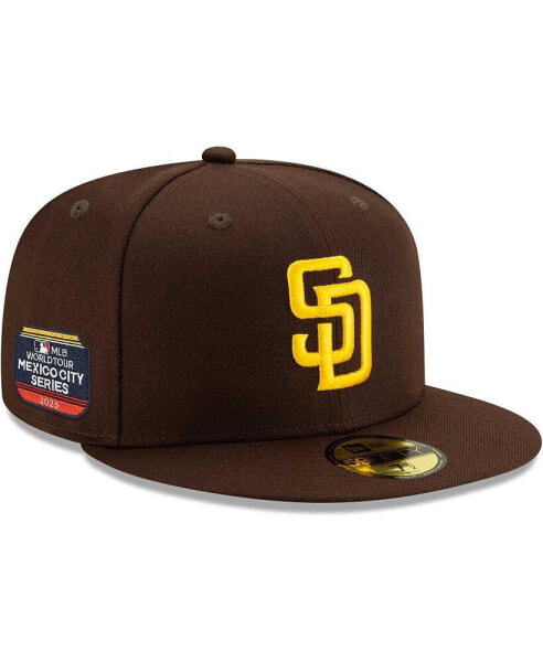 Men's Brown San Diego Padres On-Field 2023 World Tour Mexico City Series 59FIFTY Fitted Hat