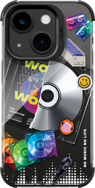 LAUT Pop Retro Music Case für iPhone 15 Plus/14 Plus