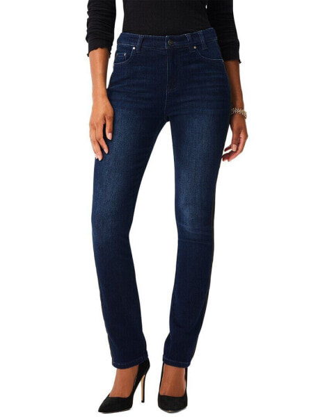 Nic+Zoe 31 Mid Rise Slim Tuxedo Jean Women's 25