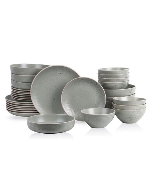 Lauren 32 Pc. Dinnerware Set, Service for 8