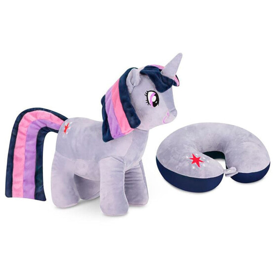 Подушка для путешествий плюшевая Spokey Sparkle My Little Pony 2в1