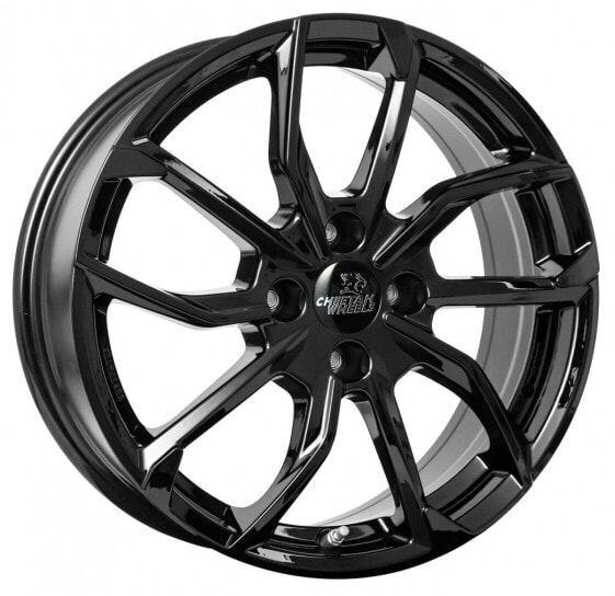 Колесный диск литой Cheetah Wheels CV.05 black shiny 8x18 ET43 - LK5/112 ML66.6