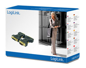 LogiLink AD0002 - VGA - DVI-I - Black