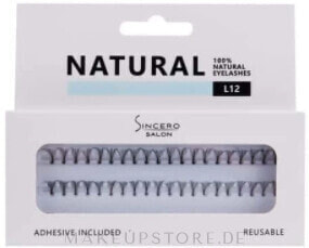 Künstliche Wimpernbüschel - Sincero Salon Eyelashes Natural Tufts L12