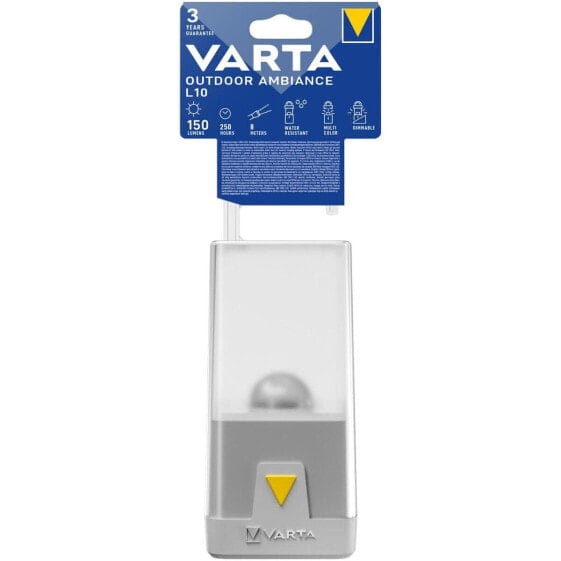 Синий уличный светильник фонарь LED Varta L10