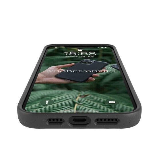 Woodcessories Bio Case - Cover - Apple - iPhone 12 Pro Max - 17 cm (6.68") - Black