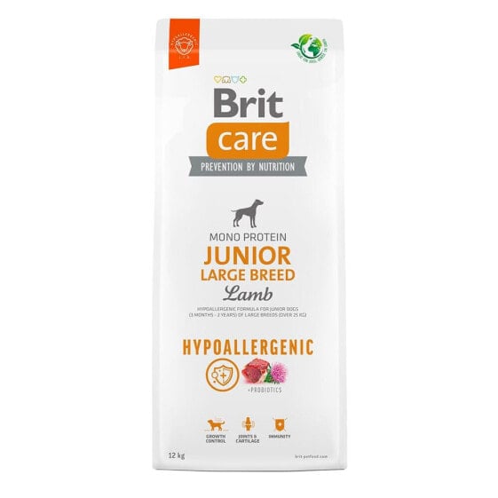 BRIT Care Hypoallergenic Junior Large Breed Lamb 12kg Dog Food