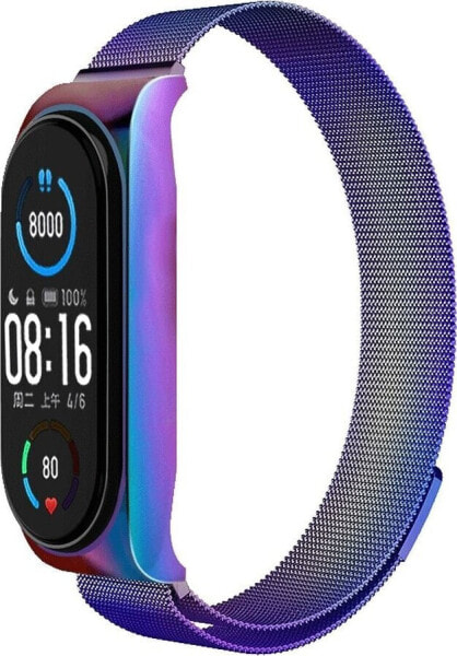 OEM Pasek metalowy METAL do XIAOMI Mi Band 7 wielokolorowy (05)