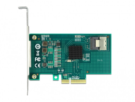 Delock 89051 - PCIe - SATA - Low-profile - 6 Gbit/s - 0,1,10,JBOD - 0 - 50 °C