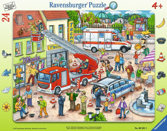 Ravensburger Puzzle 110, 112 - Eilt herbei! (06581)