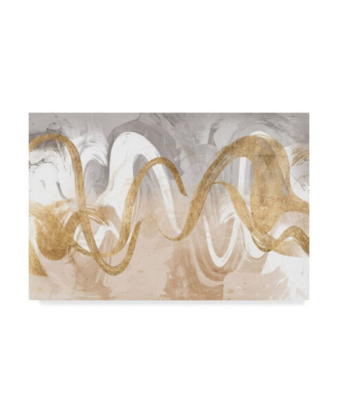 Jennifer Goldberger Infinite Swirl I Canvas Art - 15" x 20"