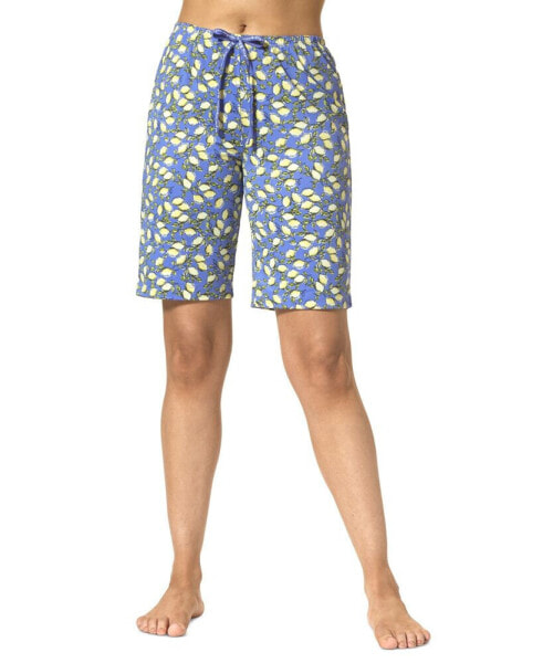 Women's Classic Lemons Bermuda Pajama Shorts