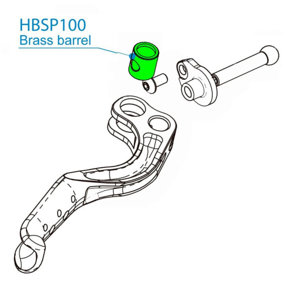 HOPE Mono/Mini/Race HBSP100 Brass Barrell