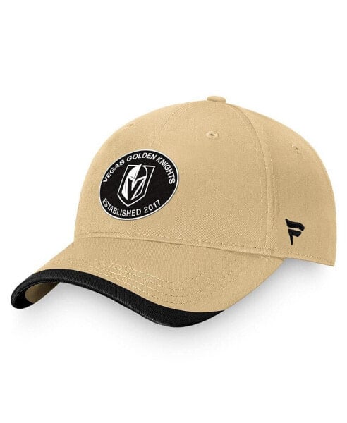 Men's Gold Vegas Golden Knights Fundamental Adjustable Hat