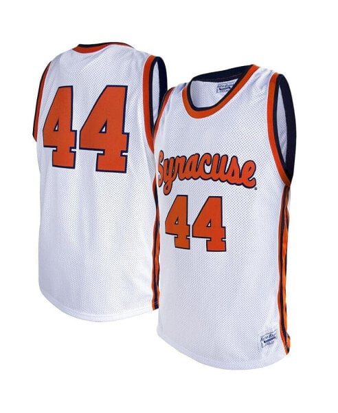 Men's #44 White Syracuse Orange Alumni Basketball Jersey