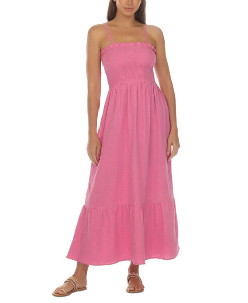 Women's Cotton Maxi Dress Cover-Up