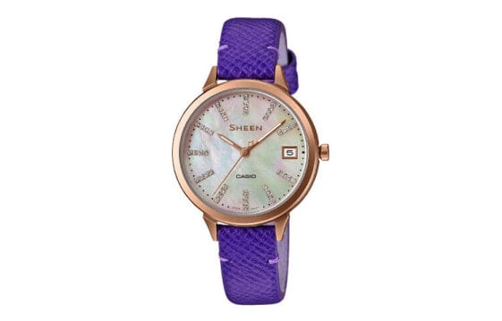 Часы CASIO Sheen SHE-4527PGL-7AUPR Blue Purple