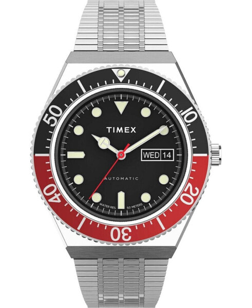 Часы Timex M79 Automatic 40mm Silver Tone