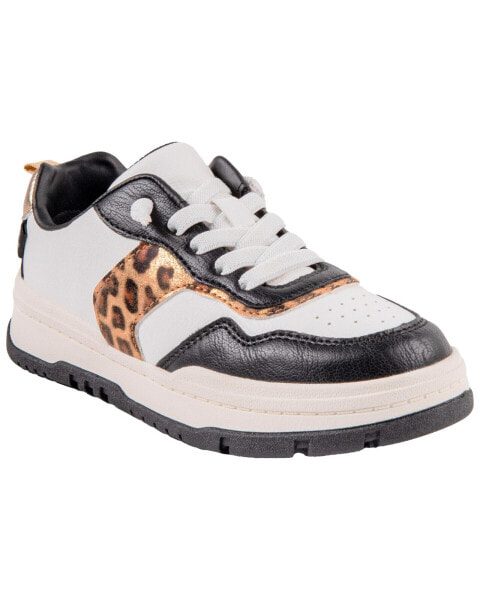 Kid Cheetah Slip-On Fashion Sneakers 2Y