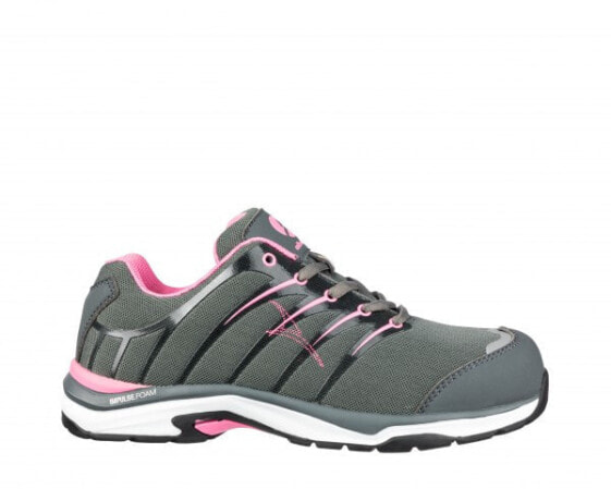 Albatros TWIST PINK WNS LOW 37 - Female - Adult - Safety shoes - Grey - Pink - Lace-up closure - Summer