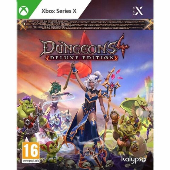 Видеоигра Xbox Серия X Microids Dungeons 4 Deluxe edition (FR)