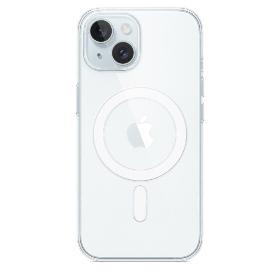 Чехол прозрачный для Apple iPhone 15 MagSafe