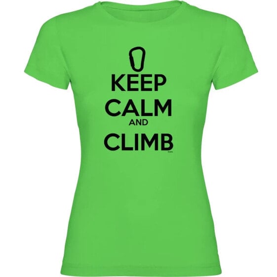 KRUSKIS Keep Calm And Climb short sleeve T-shirt