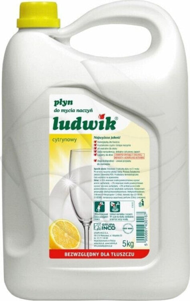 Ludwik płyn do mycia naczyń cytrynowy 5l (CH5001)