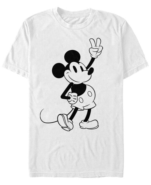 Men's Simple Mickey Short Sleeve Crew T-shirt