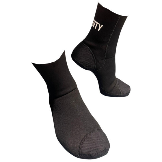 Гидрообувь DENTY Socks Supratex Split Liner Toe And Heel Protection 3 мм черные