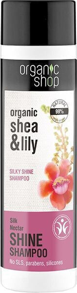 Organic Shop Szampon do włosów jedwabny nektar 280 ml
