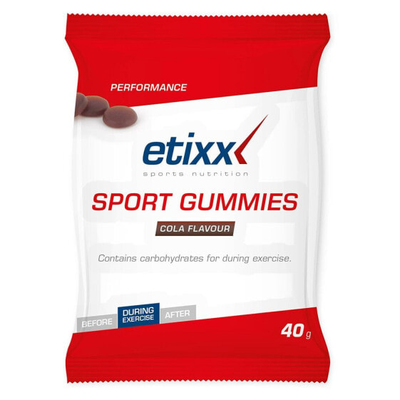 ETIXX Sport 12 Units Cola Energy Gummies Box
