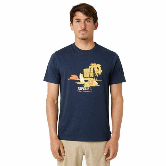 T-shirt Rip Curl Framed Navy Blue Men