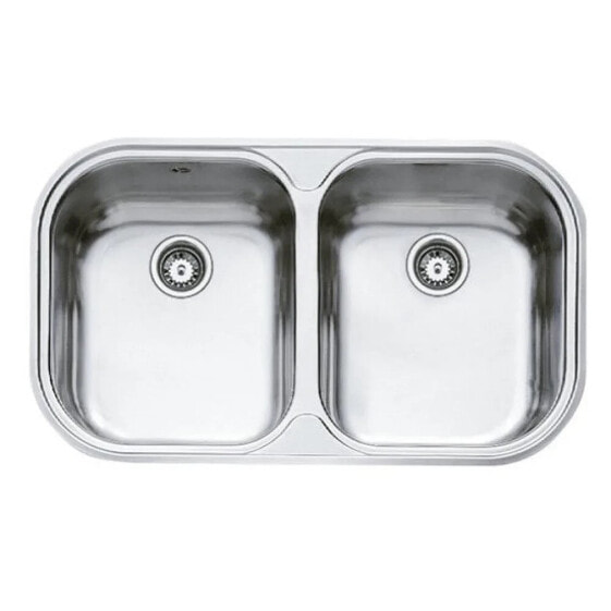 TEKA Stylo 2C Rectangular Double Bowl