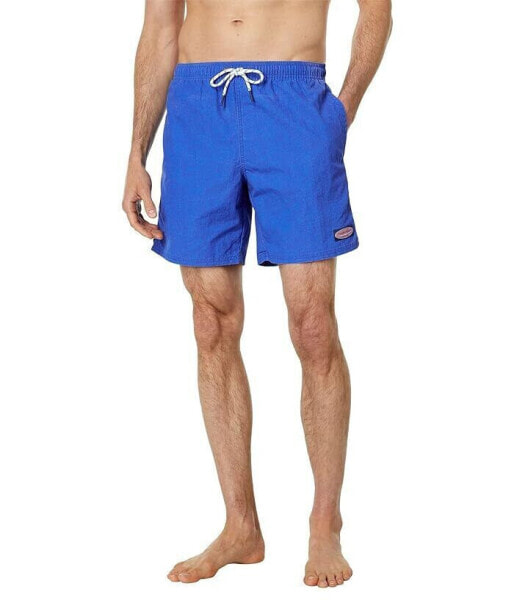 Плавки для пляжа Vineyard Vines Island Chappy Trunks BVI Lines Calm Water XS 305170