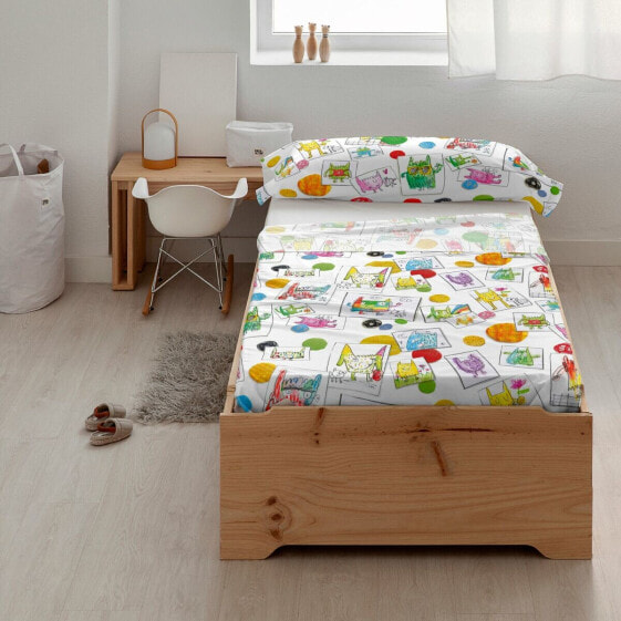 Комплект постельного белья Decolores Indiana de Anna Llenas Разноцветный 240 x 270 см