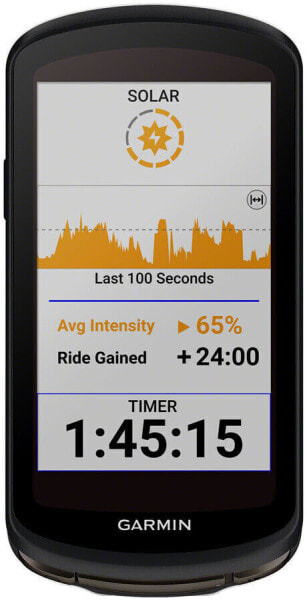 Garmin Edge 1040 Solar Charging Wireless GPS Bike Computer - 100 hour Run Time