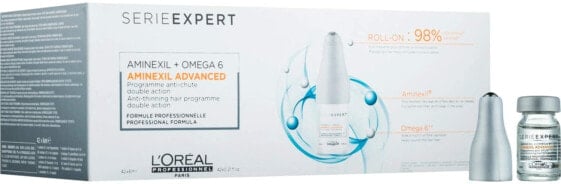 Против выпадения волос L'Oreal Professionnel Paris Serie Expert Aminexil Control 42 x 6 мл Aminexil Advanced 252 мл