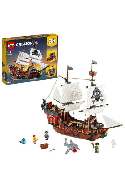 Конструктор пластиковый Lego Creator 3 в 1 Корабль пиратов 31109 (1260 деталей)