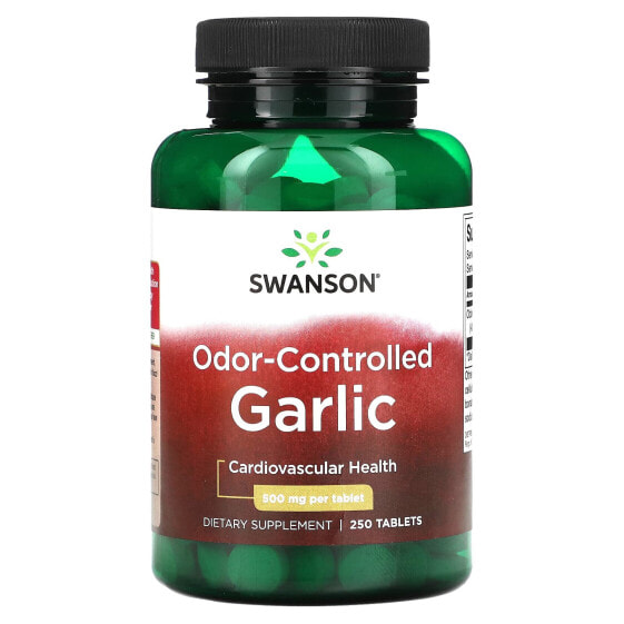 Odor-Controlled Garlic, 500 mg , 250 Tablets