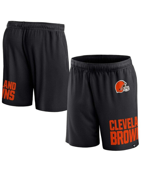 Men's Black Cleveland Browns Clincher Shorts